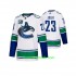 Vancouver Canucks Trikot Alexander Edler 23 Adidas 2019-20 50th Anniversary Weiß Authentic