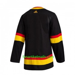 Vancouver Canucks Trikot Blank Flying Skate Adidas 2019-20 Schwarz Authentic