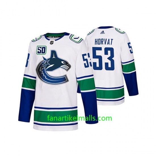 Vancouver Canucks Trikot Bo Horvat 53 Adidas 2019-20 50th Anniversary Weiß Authentic Vancouver Canucks Trikot Bo Horvat 53 Adidas 2019-20 50th Anniversary Weiß Authentic