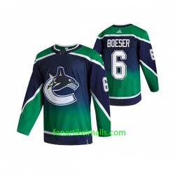 Vancouver Canucks Trikot Brock Boeser 6 Adidas 2021 Reverse Retro Authentic Vancouver Canucks Trikot Brock Boeser 6 Adidas 2021 Reverse Retro Authentic