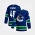 Vancouver Canucks Trikot Elias Pettersson 40 Adidas 2019-20 Blau Authentic