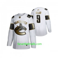 Vancouver Canucks Trikot J. T. Miller 9 Adidas 2019-20 Weiß Golden Edition Authentic Vancouver Canucks Trikot J. T. Miller 9 Adidas 2019-20 Weiß Golden Edition Authentic