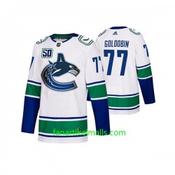 Vancouver Canucks Trikot Nikolay Goldobin 77 Adidas 2019-20 50th Anniversary Weiß Authentic Vancouver Canucks Trikot Nikolay Goldobin 77 Adidas 2019-20 50th Anniversary Weiß Authentic