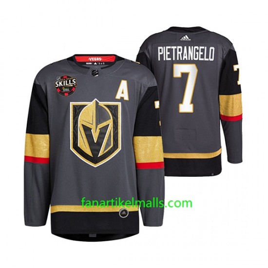 Vegas Golden Knights Trikot Alex Pietrangelo 7 2022 All-Star Skills Schwarz Authentic Vegas Golden Knights Trikot Alex Pietrangelo 7 2022 All-Star Skills Schwarz Authentic