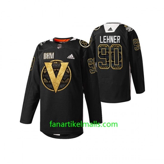 Vegas Golden Knights Trikot Robin Lehner 90 Adidas Black History Month Schwarz Authentic