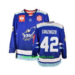 Villach SV Trikot Benjamin Lazinger 42 CHL Blau Authentic