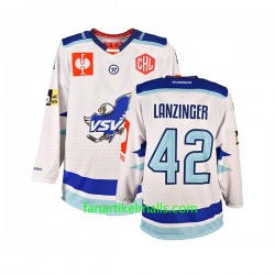Villach SV Trikot Benjamin Lazinger 42 CHL Weiß Authentic