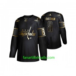 Washington Capitals Trikot Alexander Ovechkin 8 Adidas 2019 Schwarz Golden Edition Authentic Washington Capitals Trikot Alexander Ovechkin 8 Adidas 2019 Schwarz Golden Edition Authentic