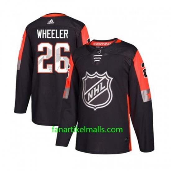 Winnipeg Jets Trikot Blake Wheeler 26 Adidas 2018 All-Star Schwarz Authentic