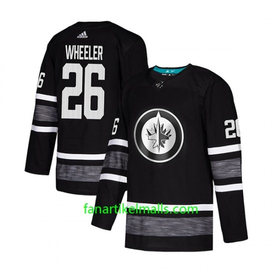 Winnipeg Jets Trikot Blake Wheeler 26 Adidas 2019 All-Star Schwarz Authentic