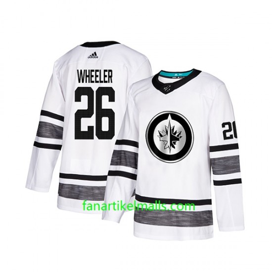 Winnipeg Jets Trikot Blake Wheeler 26 Adidas 2019 All-Star Weiß Authentic