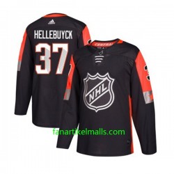 Winnipeg Jets Trikot Connor Hellebuyck 37 Adidas 2018 All-Star Schwarz Authentic