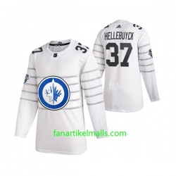 Winnipeg Jets Trikot Connor Hellebuyck 37 Adidas 2020 All-Star Weiß Authentic