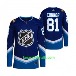 Winnipeg Jets Trikot Kyle Connor 81 2022 All-Star Blau Authentic