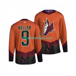 Arizona Coyotes Trikot Clayton Keller 9 Adidas 2022-23 Reverse Retro Orange Authentic Arizona Coyotes Trikot Clayton Keller 9 Adidas 2022-23 Reverse Retro Orange Authentic