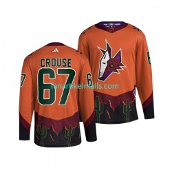 Arizona Coyotes Trikot LAWSON CROUSE 67 Adidas 2022-23 Reverse Retro Orange Authentic Arizona Coyotes Trikot LAWSON CROUSE 67 Adidas 2022-23 Reverse Retro Orange Authentic