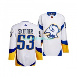 Buffalo Sabres Trikot JEFF SKINNER 53 Adidas 2022-23 Reverse Retro Weiß Authentic Buffalo Sabres Trikot JEFF SKINNER 53 Adidas 2022-23 Reverse Retro Weiß Authentic