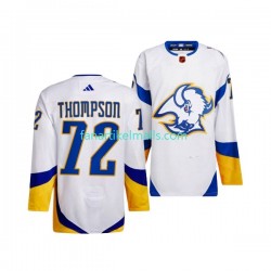 Buffalo Sabres Trikot TAGE THOMPSON 72 Adidas 2022-23 Reverse Retro Weiß Authentic