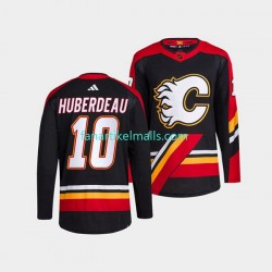 Calgary Flames Trikot Jonathan Huberdeau 10 Adidas 2022-23 Reverse Retro Schwarz Authentic