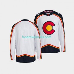 Colorado Avalanche Trikot Blank Adidas 2022-23 Reverse Retro Weiß Authentic Colorado Avalanche Trikot Blank Adidas 2022-23 Reverse Retro Weiß Authentic