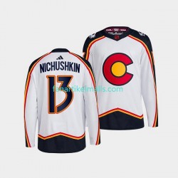 Colorado Avalanche Trikot Valeri Nichushkin 13 Adidas 2022-23 Reverse Retro Weiß Authentic Colorado Avalanche Trikot Valeri Nichushkin 13 Adidas 2022-23 Reverse Retro Weiß Authentic