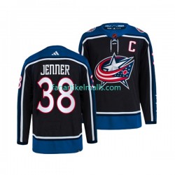 Columbus Blue Jackets Trikot BOONE JENNER 38 Adidas 2022-23 Reverse Retro Marineblau Authentic Columbus Blue Jackets Trikot BOONE JENNER 38 Adidas 2022-23 Reverse Retro Marineblau Authentic