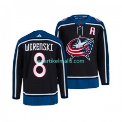 Columbus Blue Jackets Trikot ZACH WERENSKI 8 Adidas 2022-23 Reverse Retro Marineblau Authentic Columbus Blue Jackets Trikot ZACH WERENSKI 8 Adidas 2022-23 Reverse Retro Marineblau Authentic