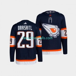 Edmonton Oilers Trikot Leon Draisaitl 29 Adidas 2022-23 Reverse Retro Marineblau Authentic Edmonton Oilers Trikot Leon Draisaitl 29 Adidas 2022-23 Reverse Retro Marineblau Authentic