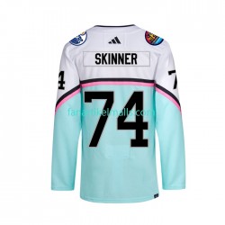 Edmonton Oilers Trikot STUART SKINNER 74 2023 All-Star Adidas Weiß Authentic Edmonton Oilers Trikot STUART SKINNER 74 2023 All-Star Adidas Weiß Authentic
