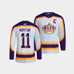 Los Angeles Kings Trikot Anze Kopitar 11 Adidas 2022 Reverse Retro Weiß Authentic Los Angeles Kings Trikot Anze Kopitar 11 Adidas 2022 Reverse Retro Weiß Authentic