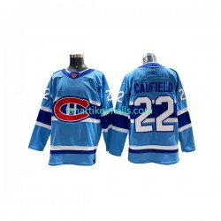 Montreal Canadiens Trikot COLE CAUFIELD 22 Adidas 2022-23 Reverse Retro Blau Authentic Montreal Canadiens Trikot COLE CAUFIELD 22 Adidas 2022-23 Reverse Retro Blau Authentic