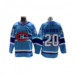Montreal Canadiens Trikot JURAJ SLAFKOVSKY 20 Adidas 2022-23 Reverse Retro Blau Authentic Montreal Canadiens Trikot JURAJ SLAFKOVSKY 20 Adidas 2022-23 Reverse Retro Blau Authentic