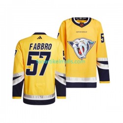 Nashville Predators Trikot DANTE FABBRO 57 Adidas 2022-23 Reverse Retro Gelb Authentic Nashville Predators Trikot DANTE FABBRO 57 Adidas 2022-23 Reverse Retro Gelb Authentic