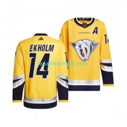 Nashville Predators Trikot MATTIAS EKHOLM 14 Adidas 2022-23 Reverse Retro Gelb Authentic Nashville Predators Trikot MATTIAS EKHOLM 14 Adidas 2022-23 Reverse Retro Gelb Authentic