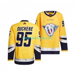 Nashville Predators Trikot Matt Duchene 59 Adidas 2022-23 Reverse Retro Gelb Authentic Nashville Predators Trikot Matt Duchene 59 Adidas 2022-23 Reverse Retro Gelb Authentic