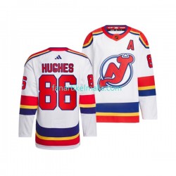 New Jersey Devils Trikot JACK HUGHES 86 Adidas 2022-23 Reverse Retro Weiß Authentic New Jersey Devils Trikot JACK HUGHES 86 Adidas 2022-23 Reverse Retro Weiß Authentic