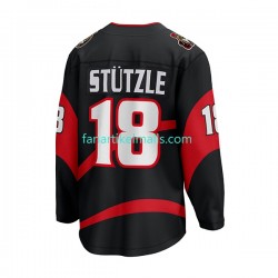 Ottawa Senators Trikot Stutzle 18 Adidas 2022-23 Reverse Retro Schwarz Authentic Ottawa Senators Trikot Stutzle 18 Adidas 2022-23 Reverse Retro Schwarz Authentic