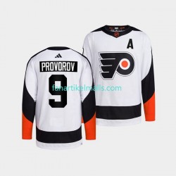 Philadelphia Flyers Trikot Ivan Provorov 9 Adidas 2022 Reverse Retro Weiß Authentic Philadelphia Flyers Trikot Ivan Provorov 9 Adidas 2022 Reverse Retro Weiß Authentic