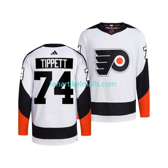 Philadelphia Flyers Trikot OWEN TIPPETT 74 Adidas 2022 Reverse Retro Weiß Authentic