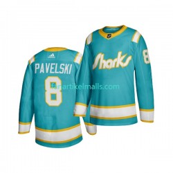 San Jose Sharks Trikot JOE PAVELSKI 8 Adidas Throwback Blau Authentic San Jose Sharks Trikot JOE PAVELSKI 8 Adidas Throwback Blau Authentic