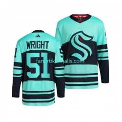 Seattle Kraken Trikot SHANE WRIGHT 51Adidas 2022-23 Reverse Retro Blau Authentic Seattle Kraken Trikot SHANE WRIGHT 51Adidas 2022-23 Reverse Retro Blau Authentic
