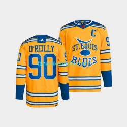St. Louis Blues Trikot Ryan O Reilly 90 Adidas 2022-23 Reverse Retro Gelb Authentic St. Louis Blues Trikot Ryan O Reilly 90 Adidas 2022-23 Reverse Retro Gelb Authentic