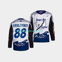 Tampa Bay Lightning Trikot Andrei Vasilevskiy 88 Adidas 2022 Reverse Retro Weiß Authentic Tampa Bay Lightning Trikot Andrei Vasilevskiy 88 Adidas 2022 Reverse Retro Weiß Authentic