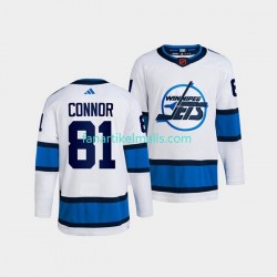 Winnipeg Jets Trikot Kyle Connor 81 Adidas 2022 Reverse Retro Weiß Authentic Winnipeg Jets Trikot Kyle Connor 81 Adidas 2022 Reverse Retro Weiß Authentic
